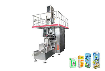 Máy chiết rót hộp giấy tiệt trùng JB-4000 cho hộp 100 - 330ml