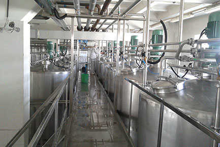 Dây chuyền sản xuất kem